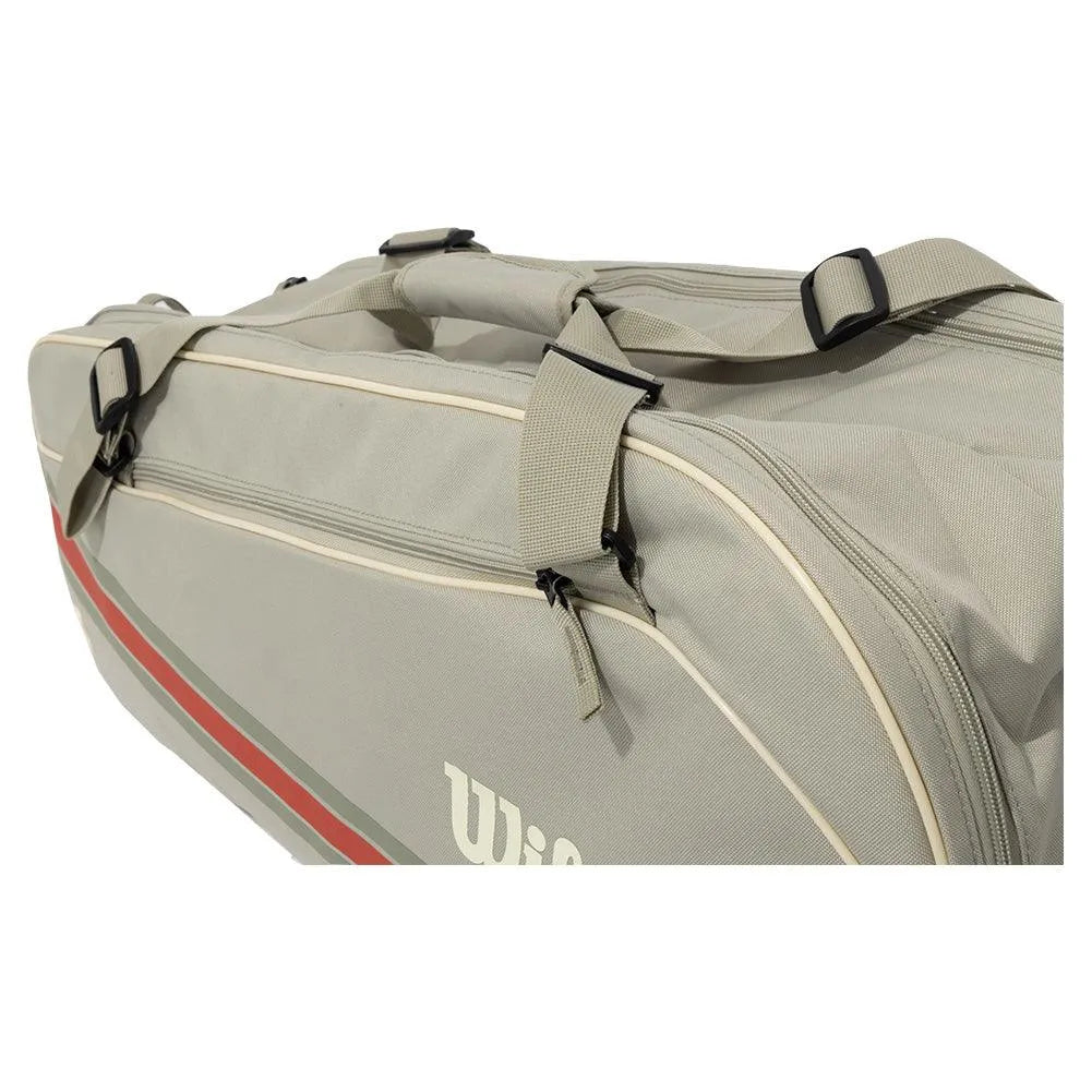 6 Pack Team Tennis Racquet Bag Oats
