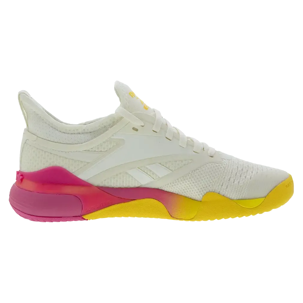 Women's Nano Court Training Shoes True Pink and Golden Haze
