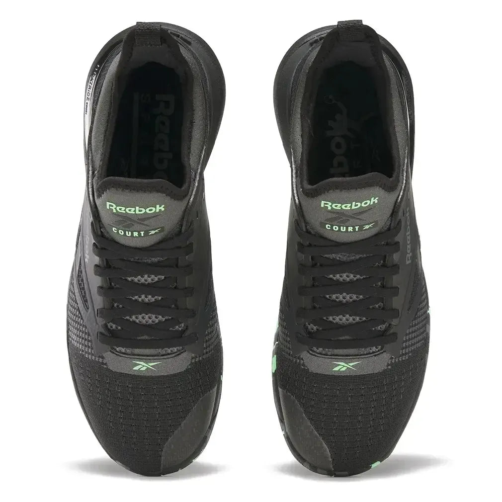 Unisex Nano Court Training Shoes Black and Grey 5