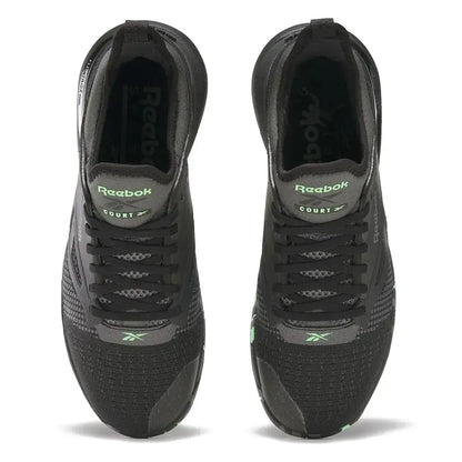 Unisex Nano Court Training Shoes Black and Grey 5
