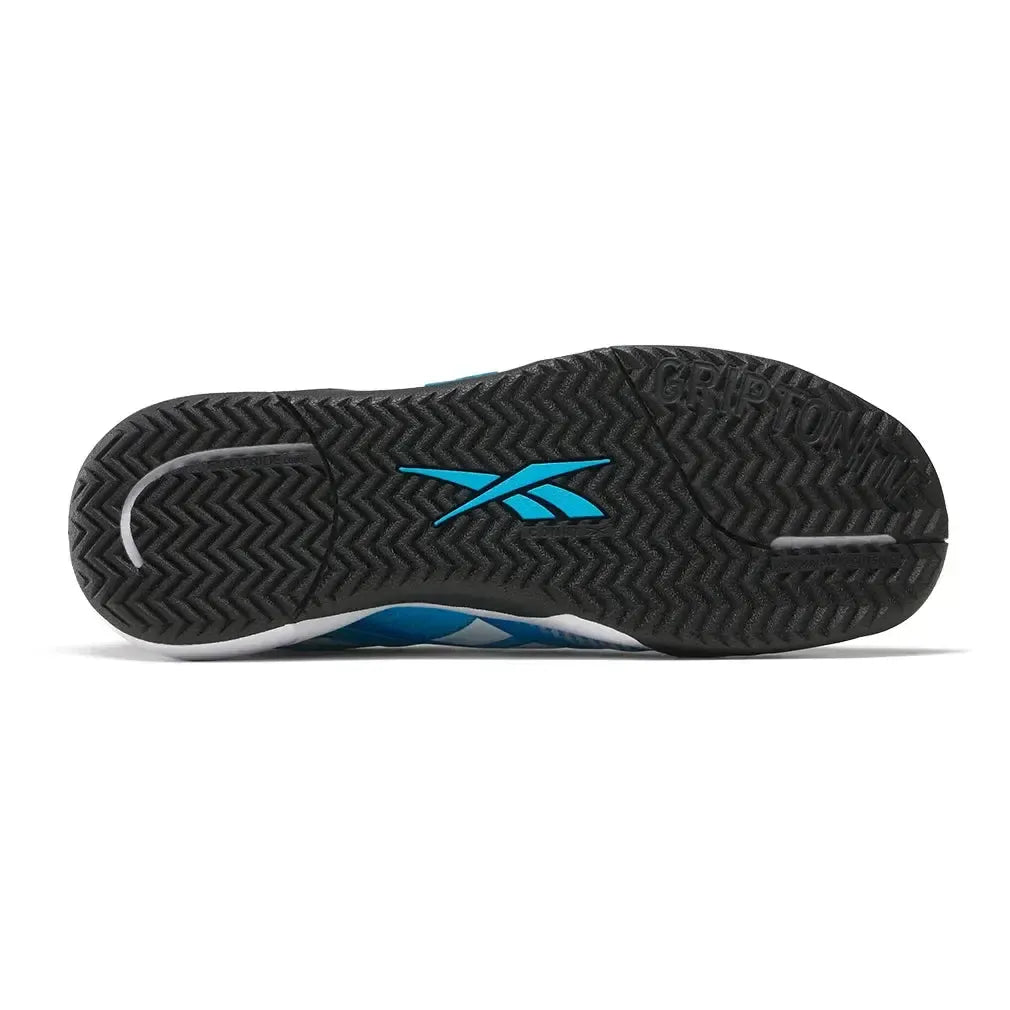 Unisex Nano Court Training Shoes Future Cyan and White