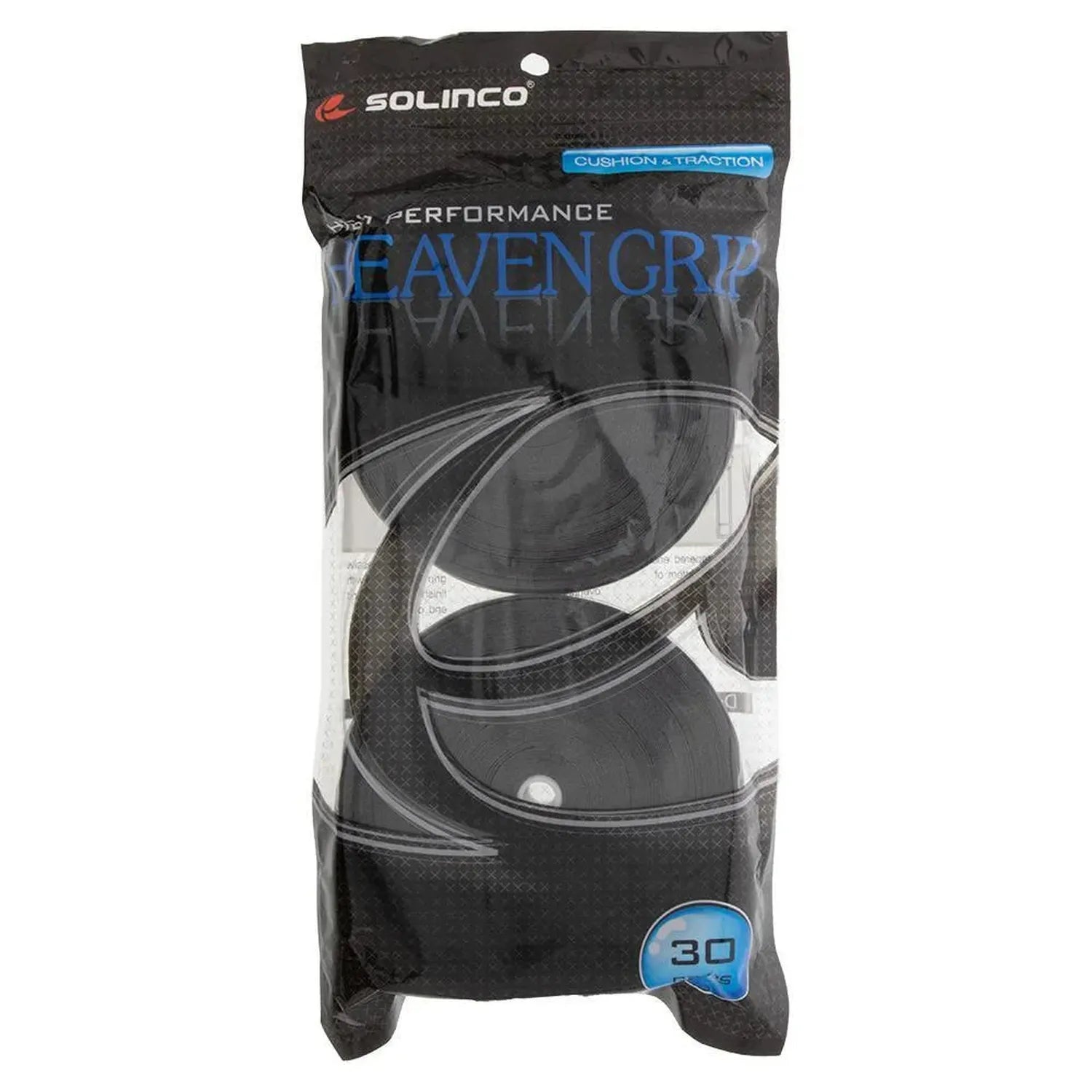 Heaven Tennis Over Grip Gray 30 Pack-Accessories-Solinco-100898-DEFAULT-L-Tennis Express