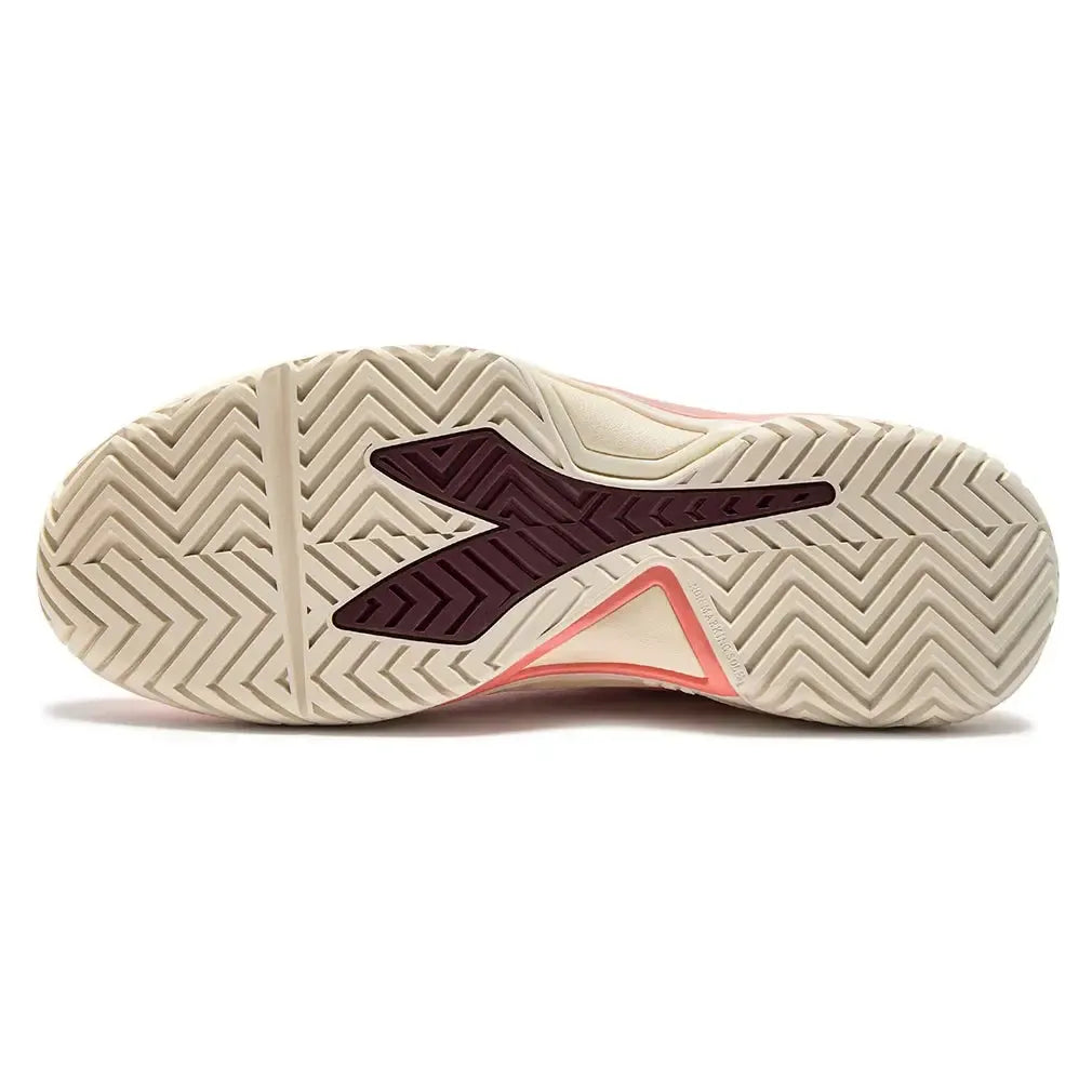 Women's B.Icon 3 AG Tennis Shoes Desert Flower and Whisper White