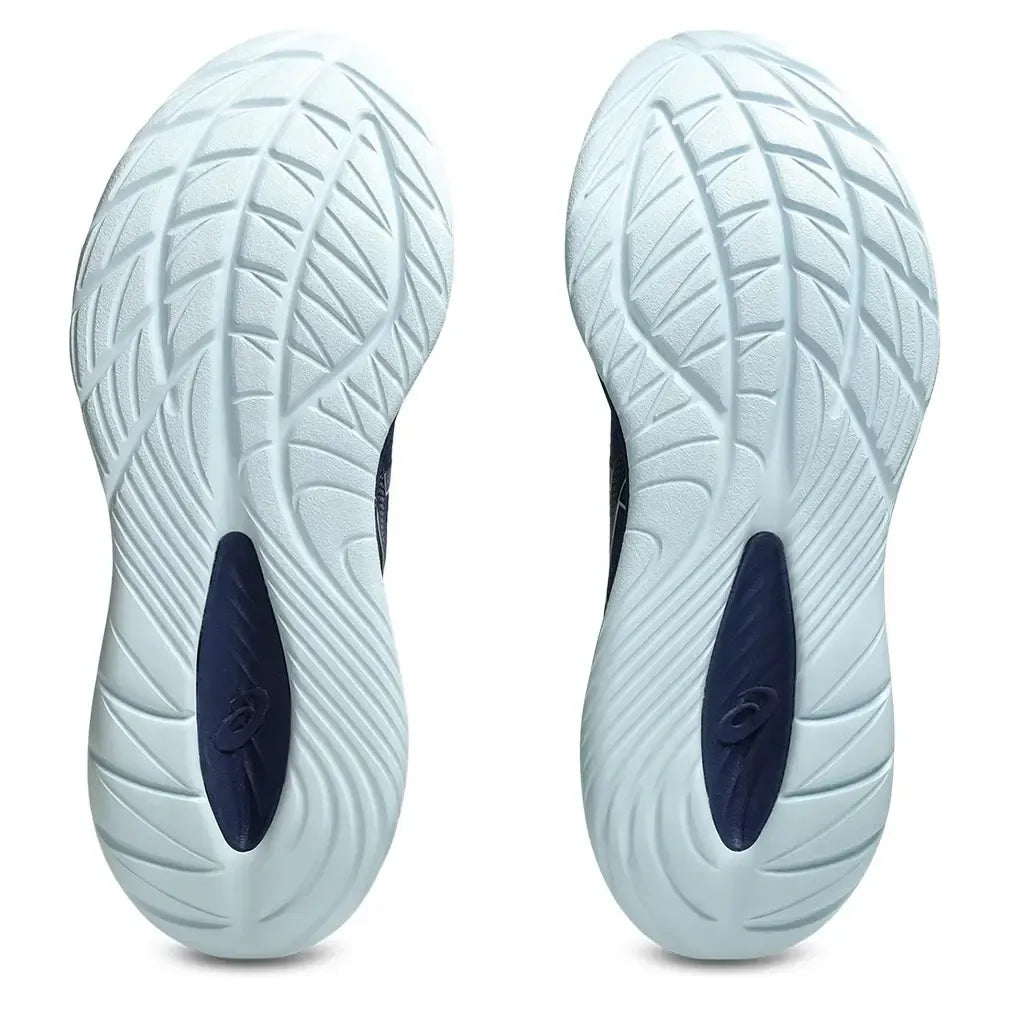 Men's GEL-Cumulus 27 Running Shoes Indigo Blue and Cool Grey