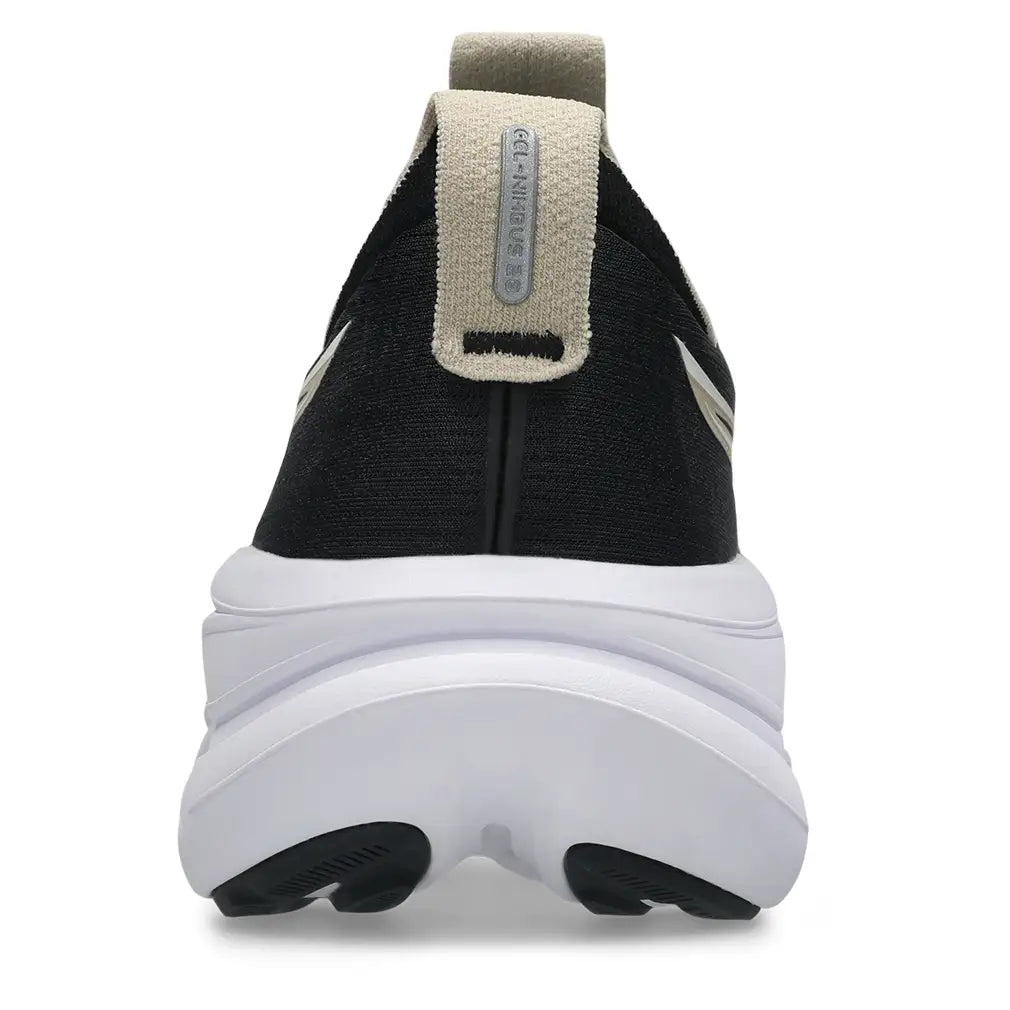 Men's Gel-Nimbus 28 Running Shoes Black and Feather Grey