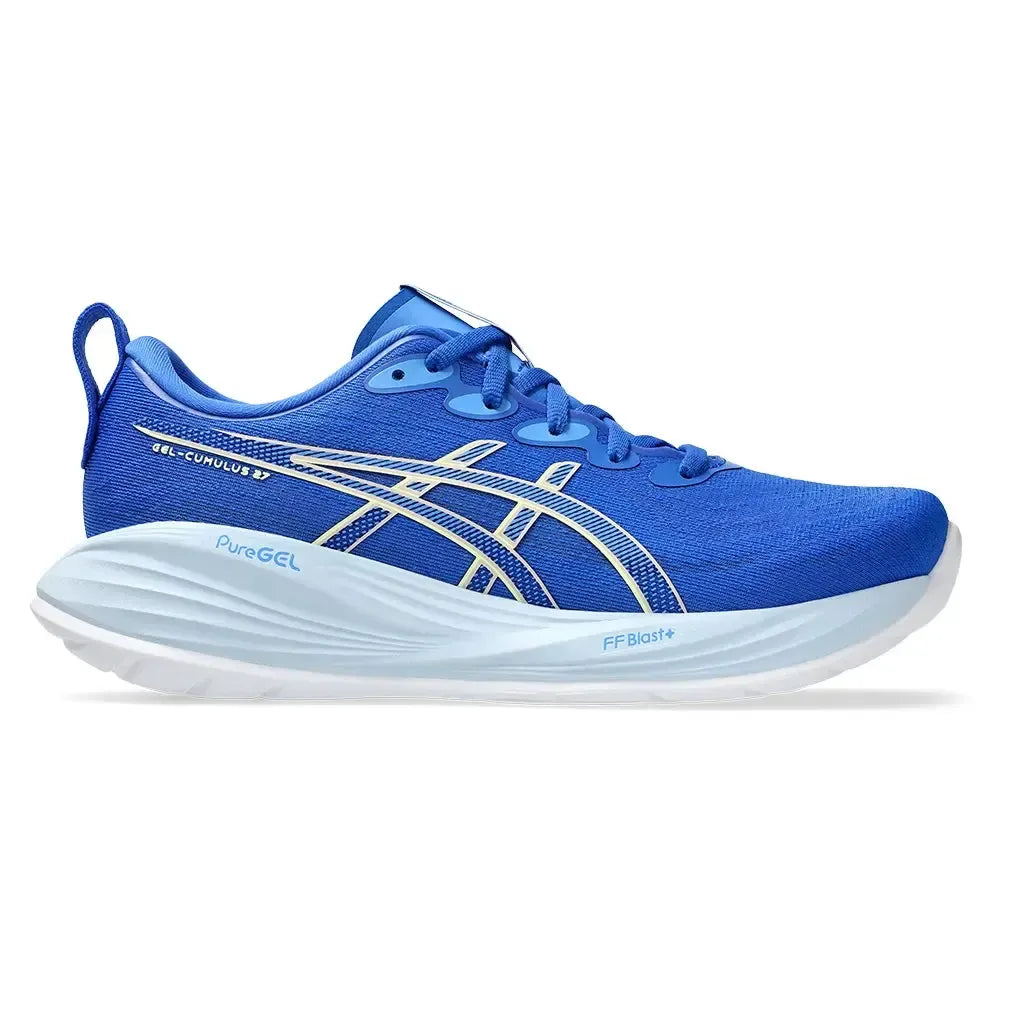 Women's GEL-Cumulus 27 Running Shoes Illusion Blue and Coast