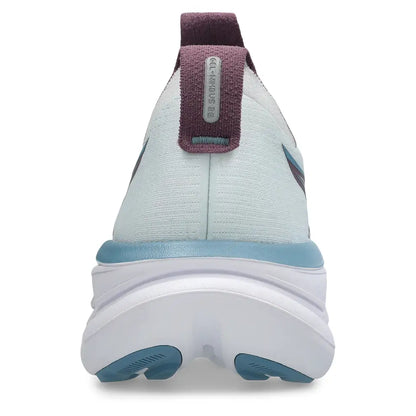 Women's Gel-Nimbus 28 Running Shoes Arctic Blue and Velvet Purple