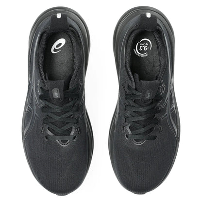 Women's Gel-Nimbus 28 Running Shoes Black and Graphite Grey