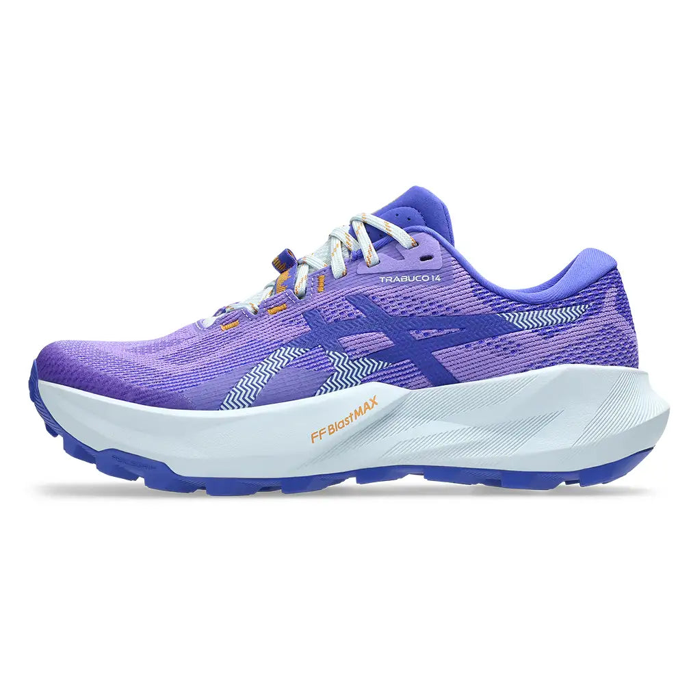 Women's Trabuco 14 Running Shoes Amethyst and Cobalt Burst