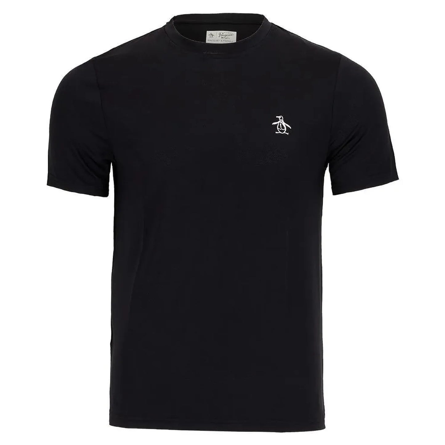 Men's Solid Performance Tennis Top Caviar-Apparel-Penguin-101524-DEFAULT-L-Tennis Express