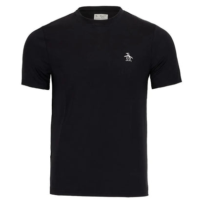 Men's Solid Performance Tennis Top Caviar-Apparel-Penguin-101524-DEFAULT-L-Tennis Express