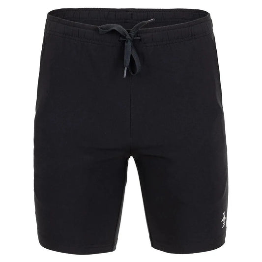 Men's Solid Performance 8 Inch Tennis Short Caviar-Apparel-Penguin-101557-DEFAULT-L-Tennis Express