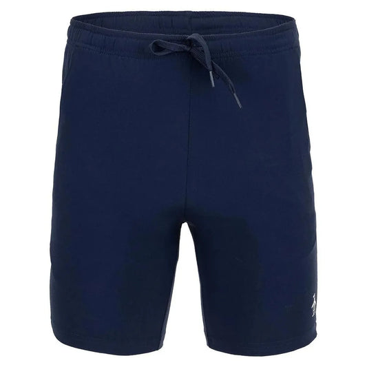 Men's Solid Performance 8 Inch Tennis Short Black Iris-Apparel-Penguin-101560-DEFAULT-L-Tennis Express