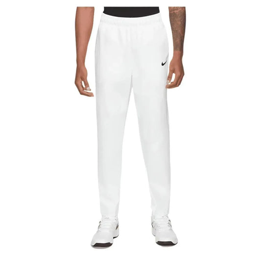 Men's Court Flex Advantage Tennis Pants-Apparel-Nike-102183-100_WHITEBK-L-Tennis Express