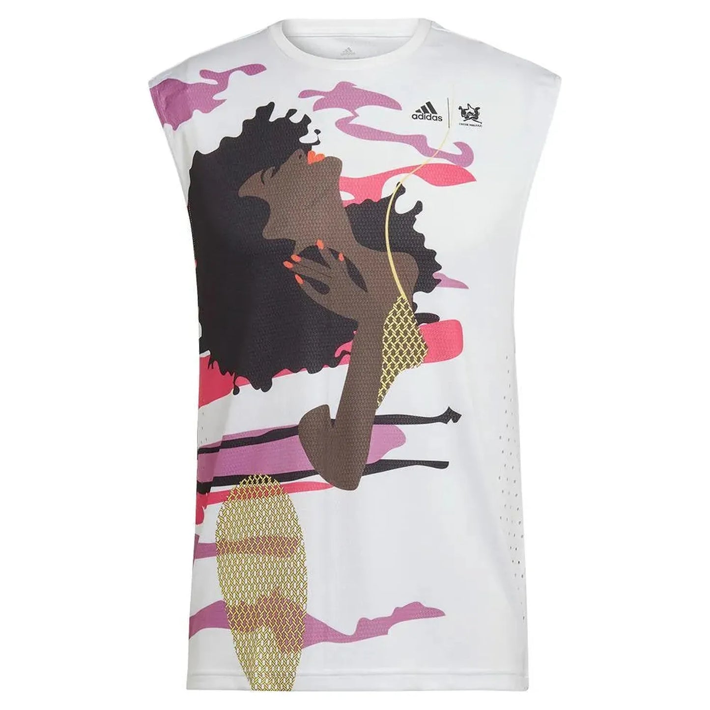 Unisex New York UNITEFIT Sleeveless Tennis Top White-Apparel-Adidas-102329-DEFAULT-L-Tennis Express
