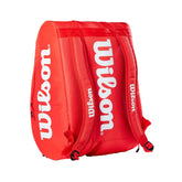 WILSON SUPER TOUR Padel White/RedPadel Bag Bolsas Wilson