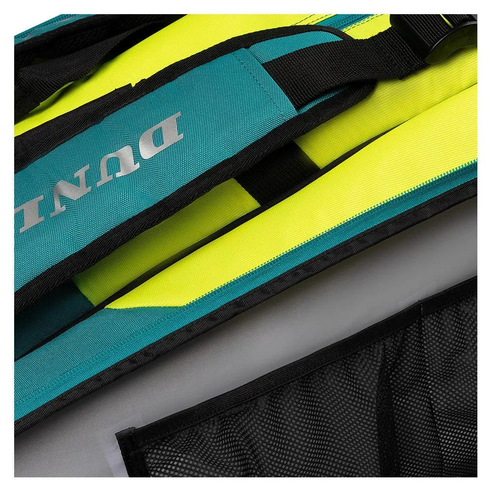 SX Performance 12 Racquet Tennis Bag Teal and Black