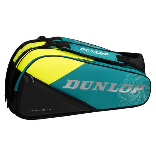 SX Performance 8 Racquet Tennis Bag Teal and Black