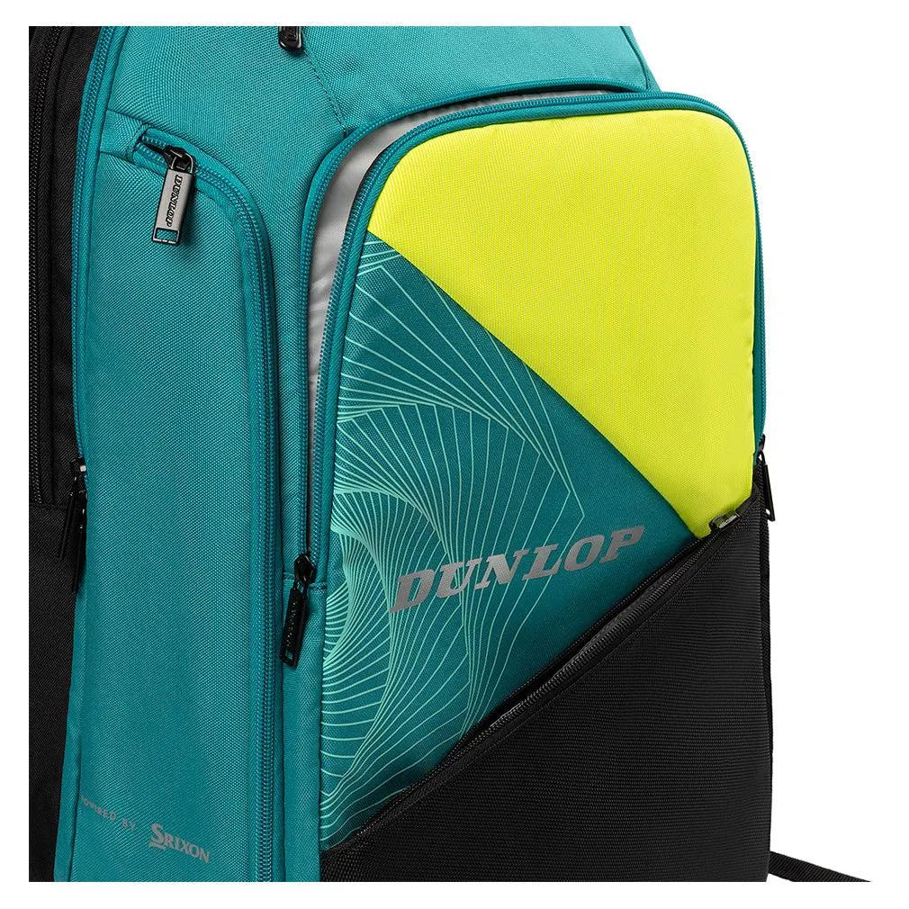 SX Performance Tennis Backpack Teal and Black