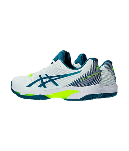 Padel Shoes Asics Solution Speed FF Clay White/Restful Teal