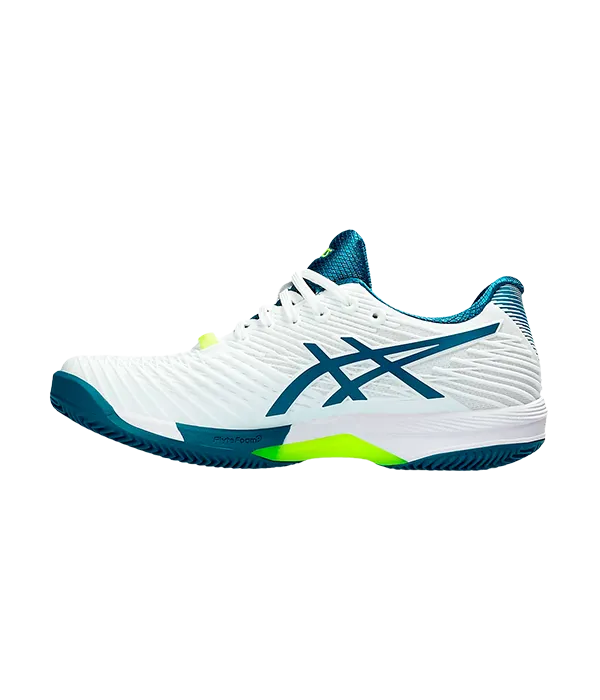 Padel Shoes Asics Solution Speed FF Clay White/Restful Teal