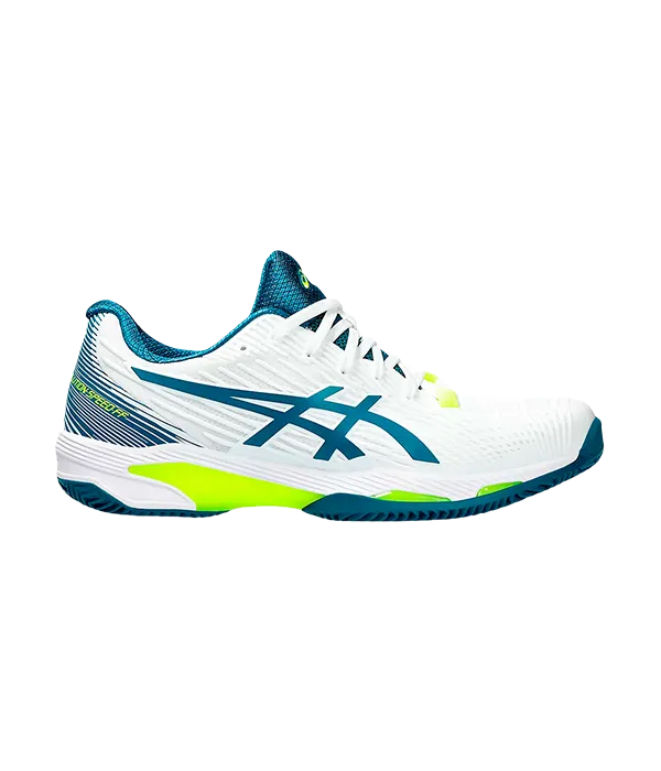 Padel Shoes Asics Solution Speed FF Clay White/Restful Teal