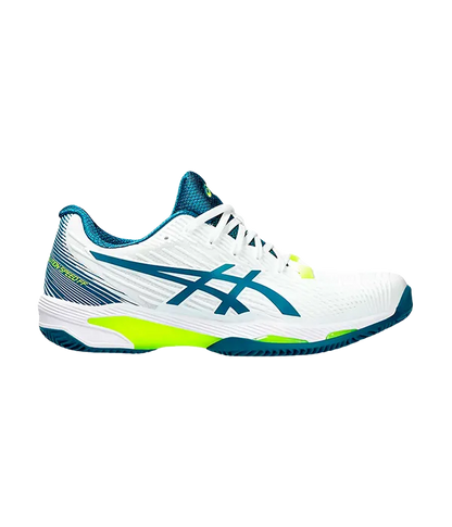 Padel Shoes Asics Solution Speed FF Clay White/Restful Teal