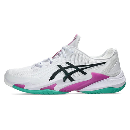 Men's Court FF 3 Tennis Shoes White and Digital Sakura