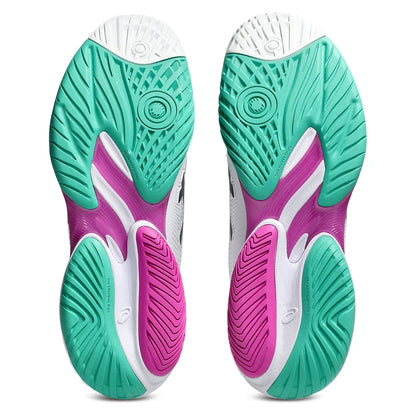 Men's Court FF 3 Tennis Shoes White and Digital Sakura