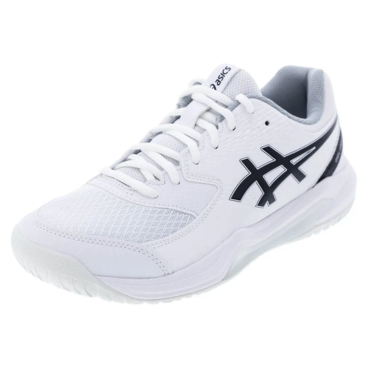 Men's Gel-Dedicate 8 Tennis Shoes White and Black