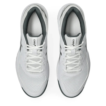 Men's GEL-Dedicate 8 Pickleball Shoes White and Gunmetal