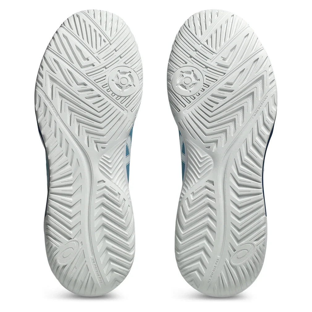 Men's GEL-Dedicate 8 Pickleball Shoes Saba Blue and White