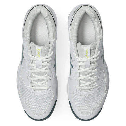 Men's GEL-Dedicate 8 2E Width Tennis Shoes White and Ironclad