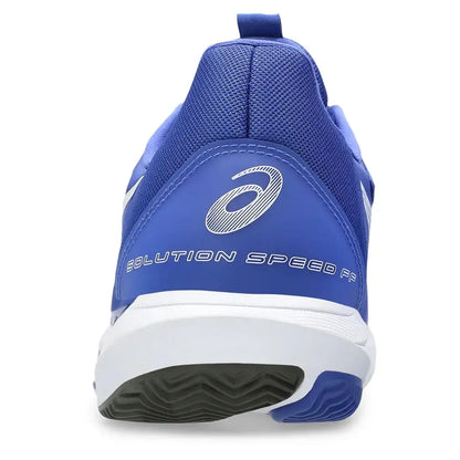 Men's Solution Speed FF 3 Clay Tennis Shoes Dark Cobalt and White