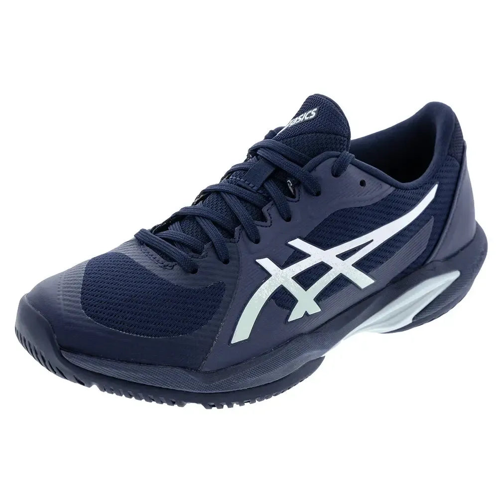 Men's Solution Swift FF 2 Tennis Shoes Midnight and White-Footwear-Asics-1041A466-401F25copy-Tennis Express