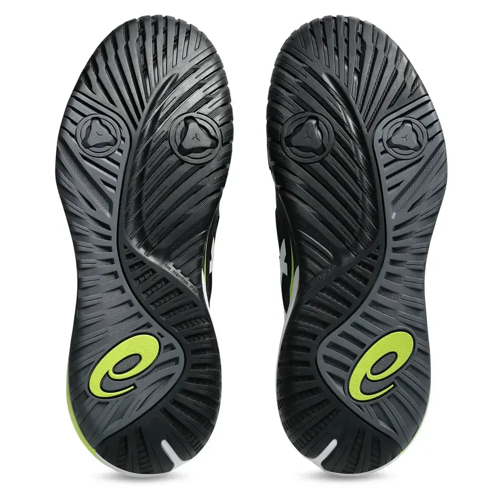 Men's GEL-Resolution X Tennis Shoes Black and White