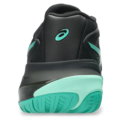 Men's GEL-Resolution X Tennis Shoes Black and Aurora Green