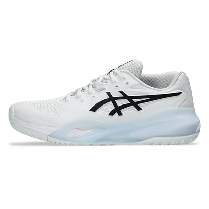 Men's GEL-Resolution X 2E Width Tennis Shoes White and Black