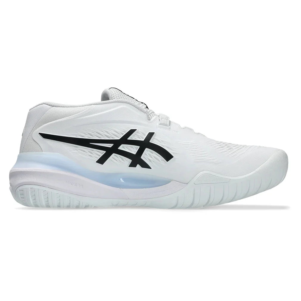 Men's GEL-Resolution X 2E Width Tennis Shoes White and Black