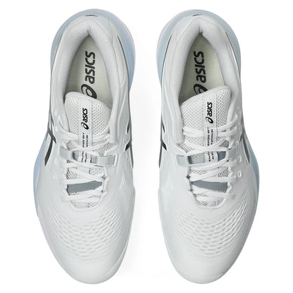 Men's GEL-Resolution X 2E Width Tennis Shoes White and Black