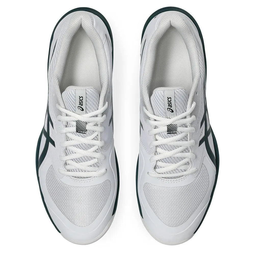 Men's Game FF Tennis Shoes White and Saxon Green