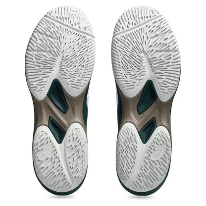 Men's Game FF Tennis Shoes White and Saxon Green