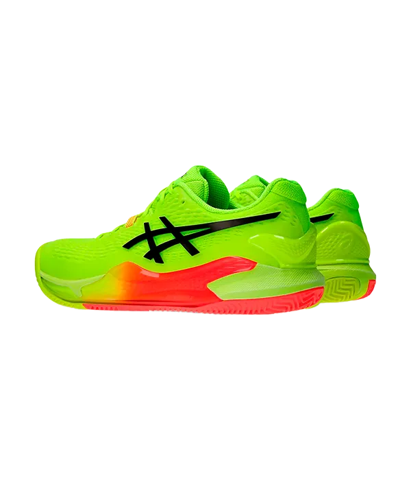 Padel Shoes Asics Gel-Resolution 9 Clay Paris Safety Yellow/Black
