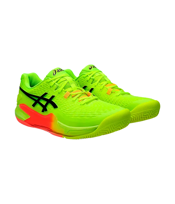 Padel Shoes Asics Gel-Resolution 9 Clay Paris Safety Yellow/Black