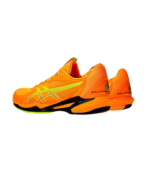 Padel Shoes Asics Solution Speed FF 3 Padel Satadium Orange/Safety Yellow