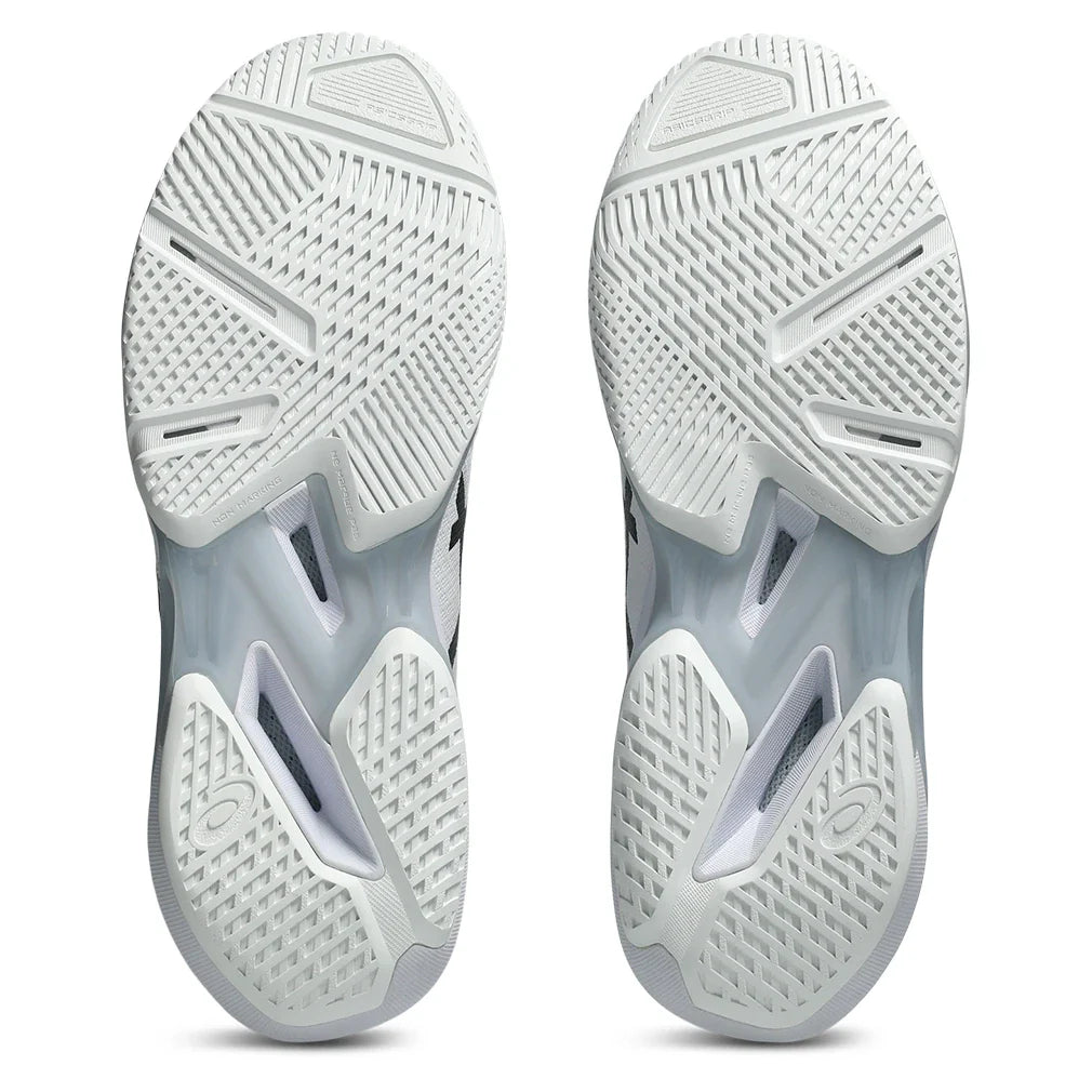 Men's Solution Speed FF 4 Tennis Shoes White and Black