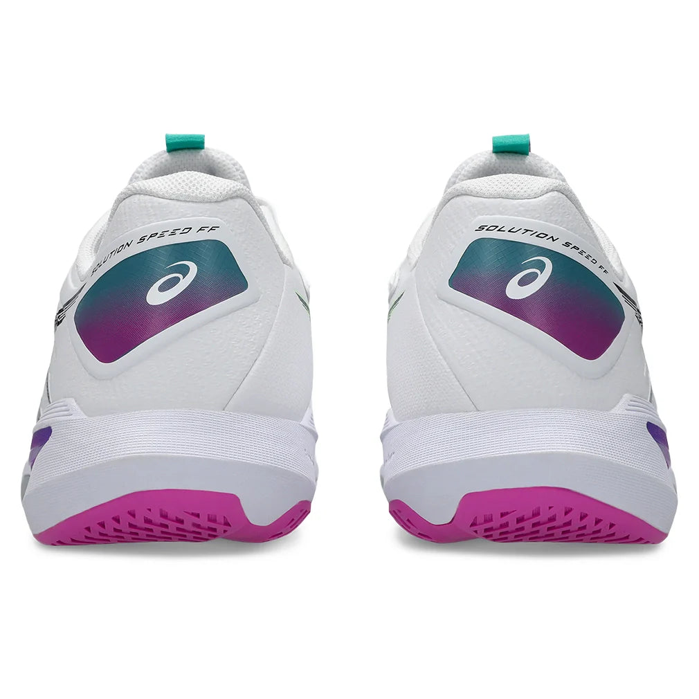 Men's Solution Speed FF 4 Tennis Shoes White and Digital Sakura