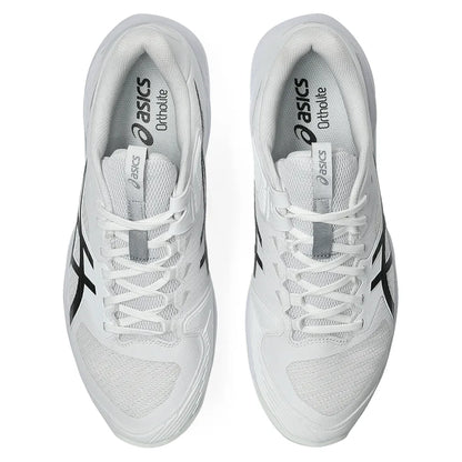 Men's Solution Speed FF 4 Clay Tennis Shoes White and Black