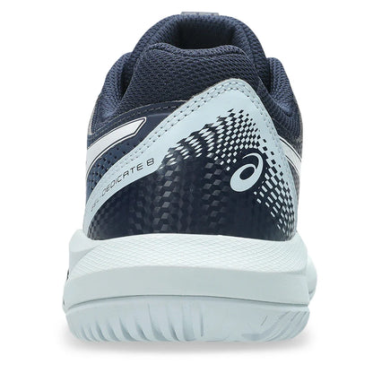 Women's GEL-Dedicate 8 Tennis Shoes Midnight and White