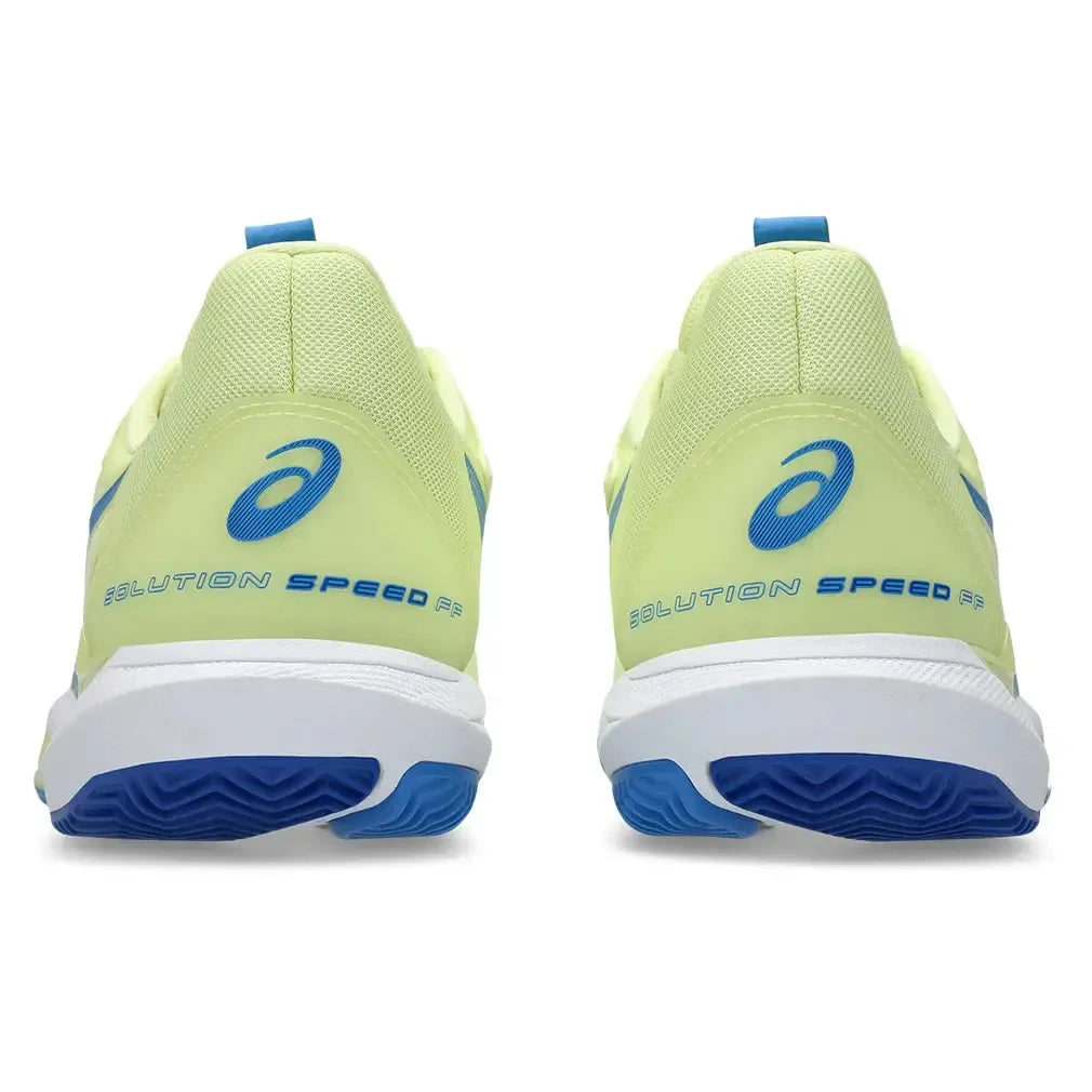 Women's Solution Speed FF 3 Clay Tennis Shoes Huddle Yellow and Blue Coast